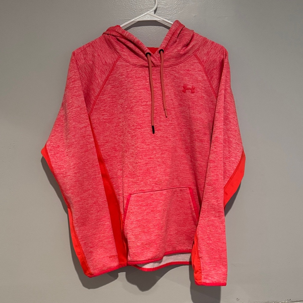 Under Armour Coral and Tangerine Hoodie